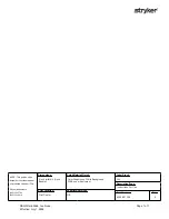 Preview for 1 page of Stryker Precision 6209-000-000 Instructions For Use Manual