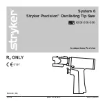 Preview for 2 page of Stryker Precision 6209-000-000 Instructions For Use Manual