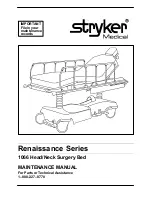 Preview for 1 page of Stryker Renaissance 1066 Maintenance Manual