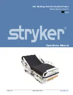 Stryker S3 MEDSURG BED Operation Manual preview