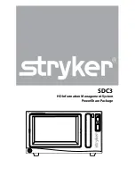 Предварительный просмотр 1 страницы Stryker SDC3 Manual