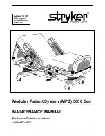 Stryker Secure 3000 Maintenance Manual preview