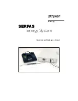 Preview for 11 page of Stryker SERFAS Operation And Maintenance Manual