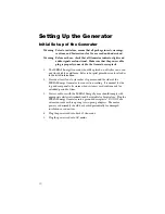 Preview for 22 page of Stryker SERFAS Operation And Maintenance Manual