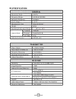 Preview for 14 page of Stryker SR-25MC User Manual