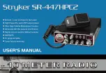 Stryker SR-477HPC2 User Manual preview