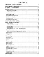 Preview for 3 page of Stryker SR-89MC User Manual