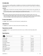 Preview for 7 page of Stryker Symmetry 3500 Operation & Maintenance Manual