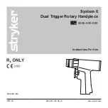 Preview for 2 page of Stryker System 6 6205-000-000 Instructions For Use Manual