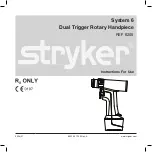 Stryker System 6 6205 Instructions For Use Manual preview