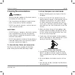 Preview for 9 page of Stryker System 6 6205 Instructions For Use Manual