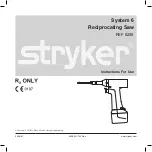 Stryker System 6 6206 Instructions For Use Manual preview