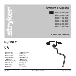 Preview for 1 page of Stryker System 8 8203-026-000 Instructions For Use Manual