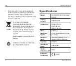 Preview for 8 page of Stryker SYSTEM G 7309-120-000 Instructions For Use Manual