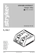 Preview for 1 page of Stryker SYSTEM G 7310-120-000 Instructions For Use Manual