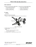 Preview for 3 page of Stryker THC5 Assembly Instructions