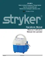 Stryker TP600 Operation Manual preview