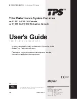 Stryker TPS 5100-1 User Manual preview