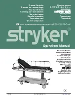 Stryker Trauma Stretcher 1037 Operation Manual preview