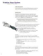 Preview for 4 page of Stryker Triathlon Knee System Surgical Protocol