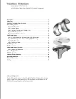 Preview for 3 page of Stryker Triathlon Tritanium Surgical Manualline