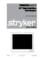 Preview for 2 page of Stryker VisionElect 240-030-930 User Manual