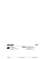 Preview for 29 page of Stryker VisionElect 240-030-930 User Manual