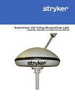 Preview for 1 page of Stryker Visum 300 Assembly, Operation And Maintenance Instructions