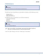 Preview for 29 page of Stryker Visum 300 Assembly, Operation And Maintenance Instructions