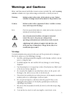 Preview for 5 page of Stryker WiSe 26 inch HDTV User Manual