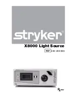 Stryker X8000 User Manual preview