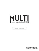 Предварительный просмотр 1 страницы Strymon MultiSwitch Plus User Manual