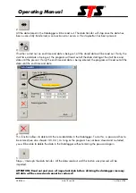 Предварительный просмотр 18 страницы STS DL/N 64 Series Operating Manual