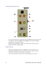 Preview for 9 page of STS DME04 Operating Instructions Manual