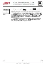 Preview for 8 page of STS LABEL APPLICATOR STS808-3 User Manual