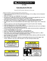 Preview for 38 page of STS M-750H Operator'S Manual