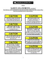 Предварительный просмотр 9 страницы STS M2-D2 Operator'S Manual