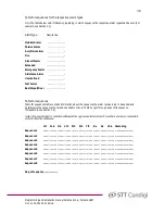 Preview for 39 page of STT Condigi Careline Anna Programming And Installation Manual