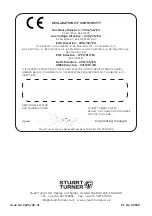 Предварительный просмотр 32 страницы Stuart Turner 41712 Installation, Operation & Maintenance Instructions Manual