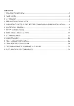 Preview for 2 page of Stuart Turner 47375 Installation, Operation & Maintenance Instructions Manual