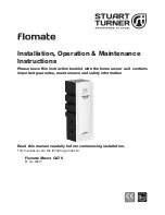 Stuart Turner Flomate iBoost 46668 Installation, Operation & Maintanance Instructions preview