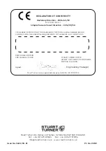 Preview for 20 page of Stuart Turner Mainboost MB 1000SV Installation, Operation & Maintenance Instructions Manual