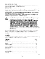 Preview for 2 page of Stuart Turner Monsoon Extra S1.4 bar Installation, Operation & Maintenance Instructions Manual