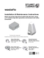 Preview for 1 page of Stuart Turner Wasteflo Installation & Maintenance Instructions Manual