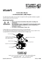 Предварительный просмотр 17 страницы Stuart Jet 55-45 Installation, Operation & Maintenance Instructions Manual