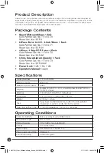 Preview for 2 page of Stuart Microcentrifuge 8500 Operator'S Manual