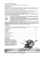 Preview for 2 page of Stuart PH35 Installation, Operation & Maintenance Instructions Manual