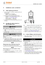 Предварительный просмотр 7 страницы Stübbe 6014 Series Operating Manual