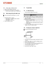 Preview for 9 page of Stübbe C 10 Series Operating Manual