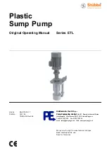 Stübbe ETL 20-100 Operating Manual preview